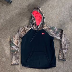 Under armour camouflage hoodie